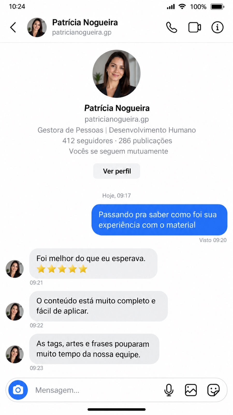 Avaliação 5 do Kit Setembro Amarelo