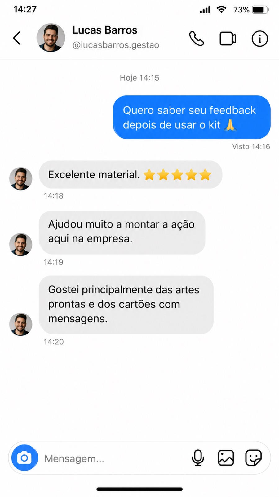 Avaliação 8 do Kit Setembro Amarelo